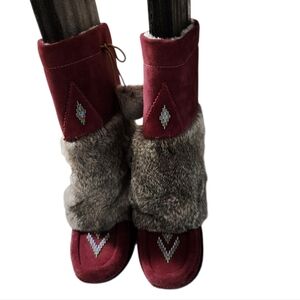 Moccasins Womens Boots